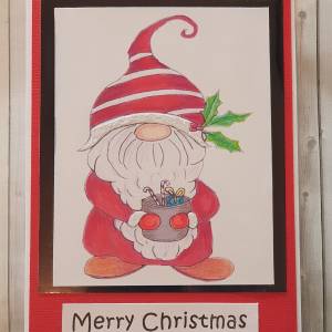 gnome christmas cards