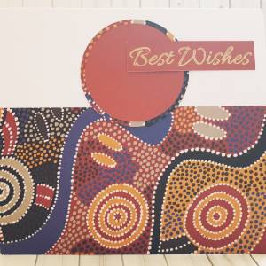 best wishes greeting card