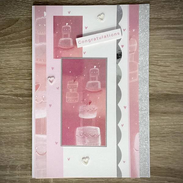 Large Wedding Card