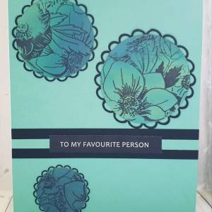 favourite person greeting card