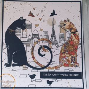 napkin friendship card