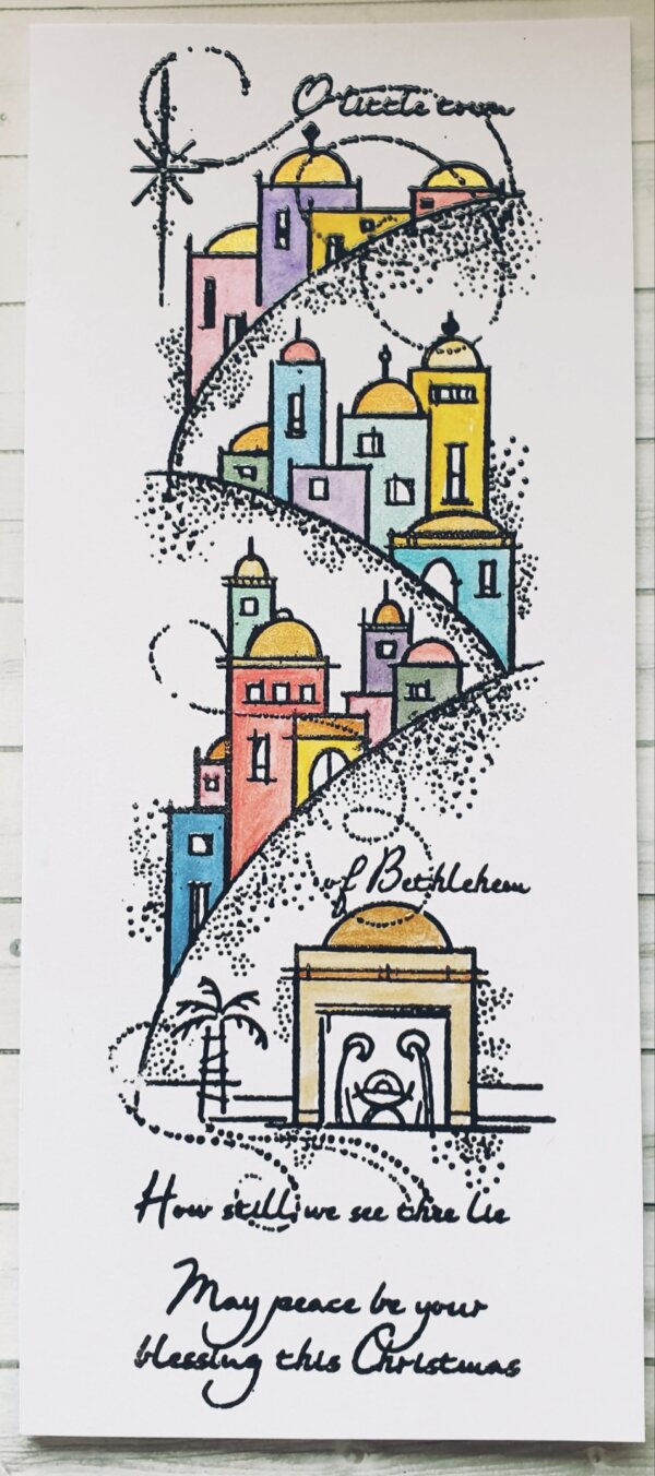 slimline christmas cards