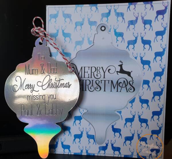 christmas decoration handmade greeting card