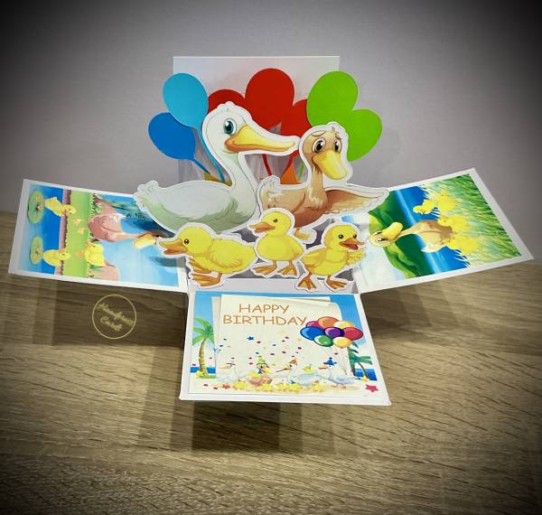 Ducks - Pop up Box card - Image 2