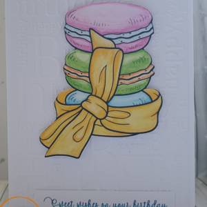 Sweet birthday wishes greeting card