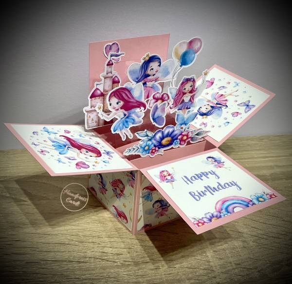 Fairy Birthday Pop up card