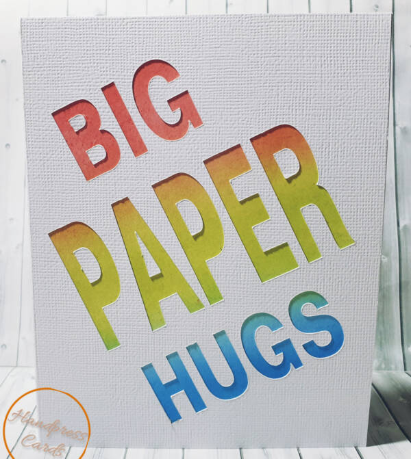 paper hugs greeting card