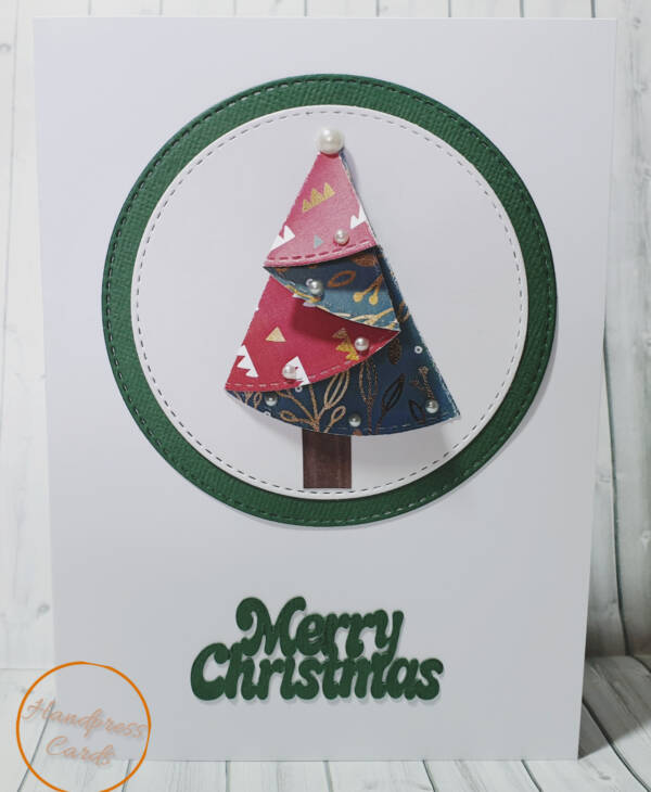 handmade christmas greeting card