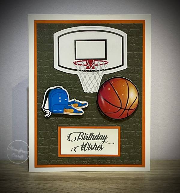 Basketball Birthday Card