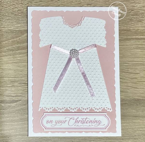 Christening card