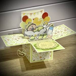 pop-up baby card