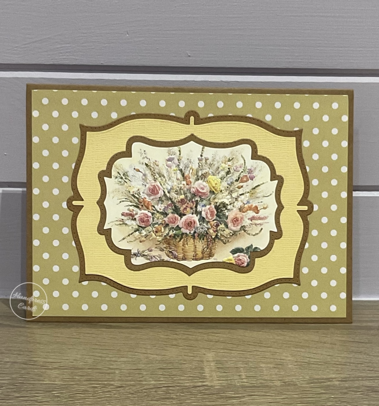 Flowers basket any occasion card