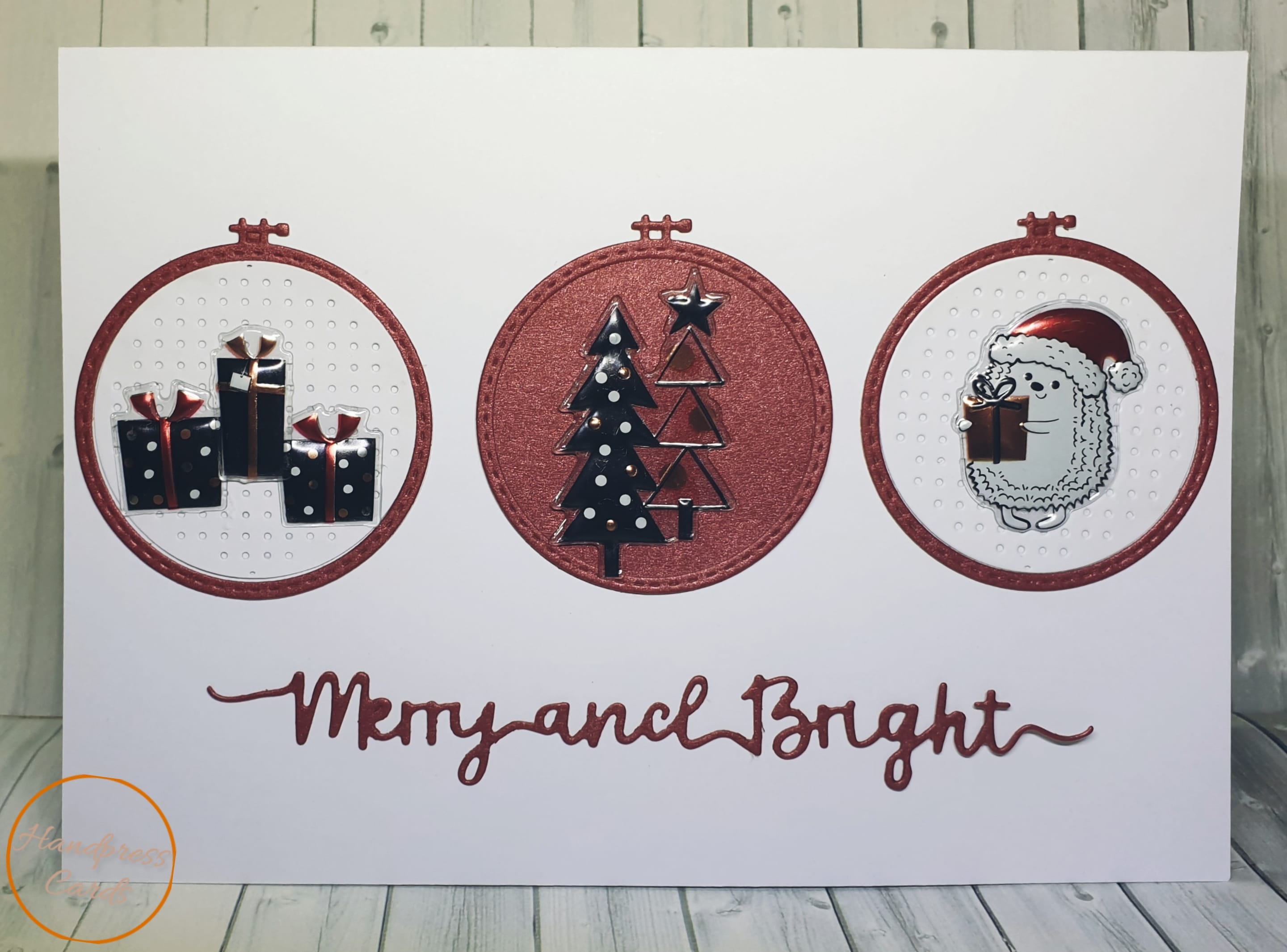 Merry and Bright Christmas Card
