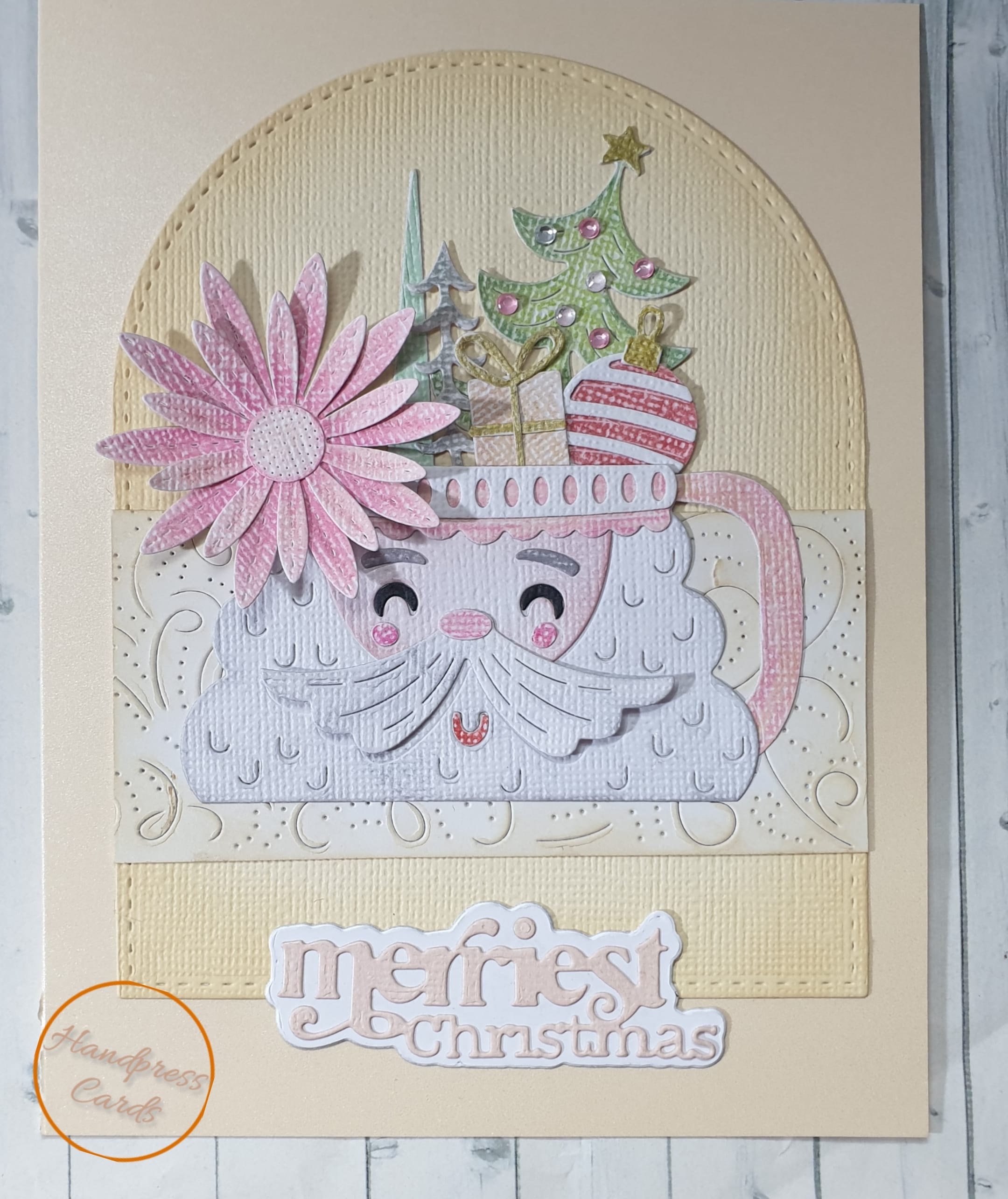 Pastel Cup of Christmas card