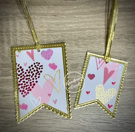 handpress cards gift tags