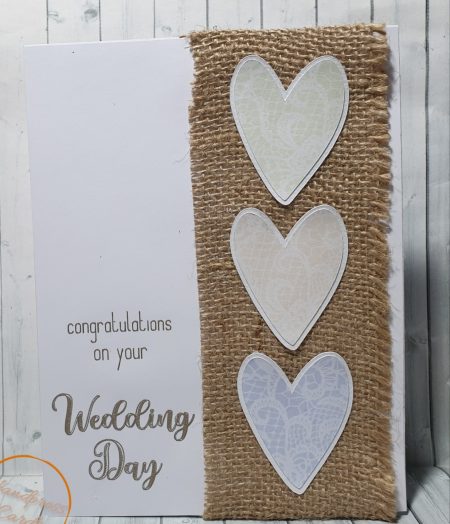 handmade wedding greeting cards