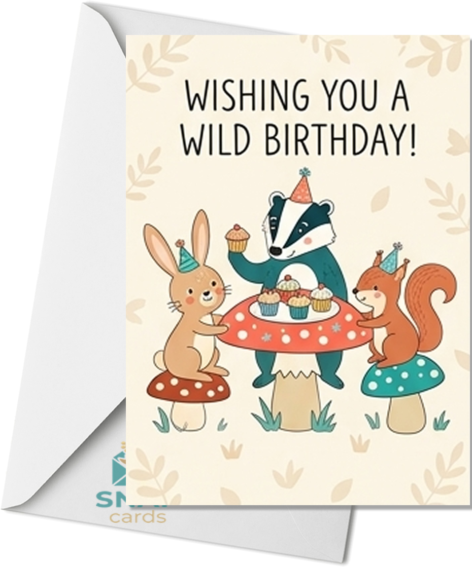 Australiana kid's birthdy cards