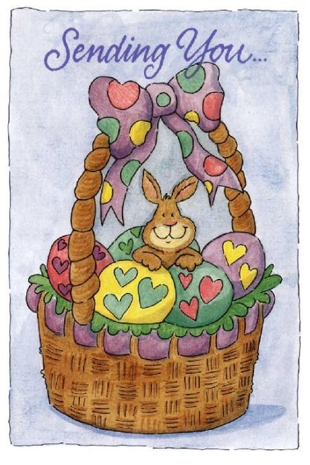 Printed Easter cards Australia