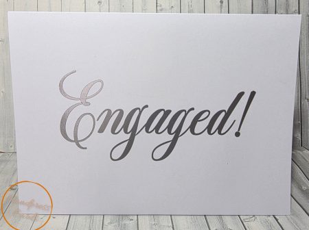 engagement card Handpress Cards | Paperhugz