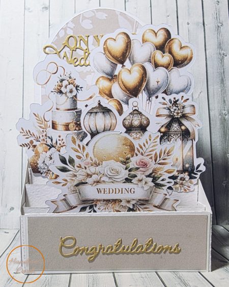 pop up wedding card | Paperhugz