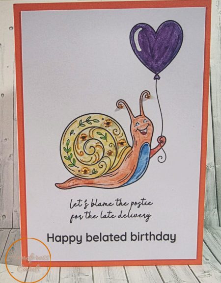 belated birthday card | Paperhugz