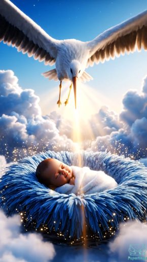 Welcome baby boy video greeting card