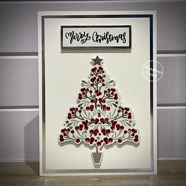 Christmas tree card